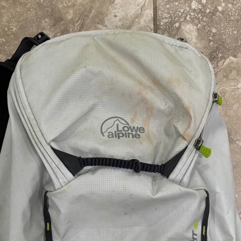 Lowe Alpine Ascent Superlight 30 Backpack Mens Gray Technical Climbing Pack
